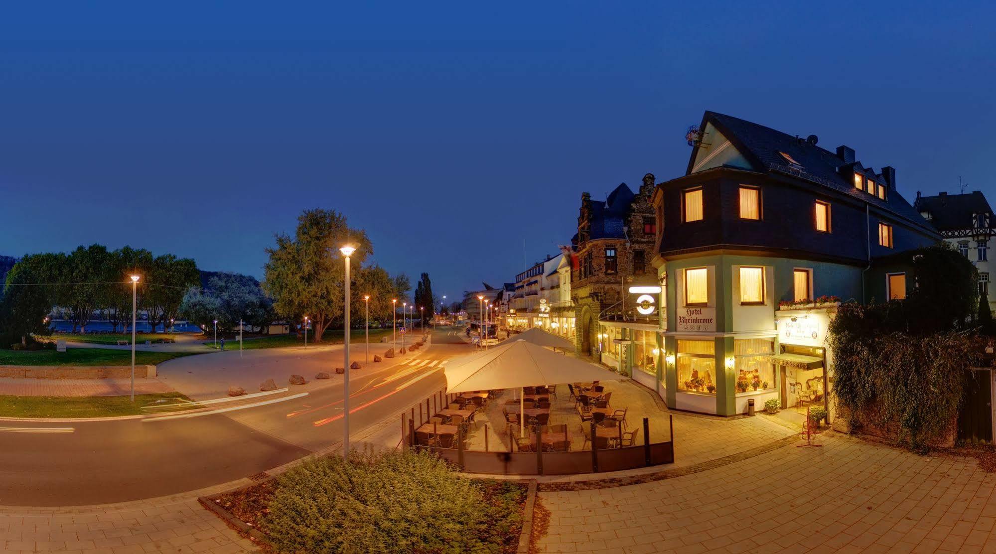 Panorama Hotel Rheinkrone Andernach Esterno foto